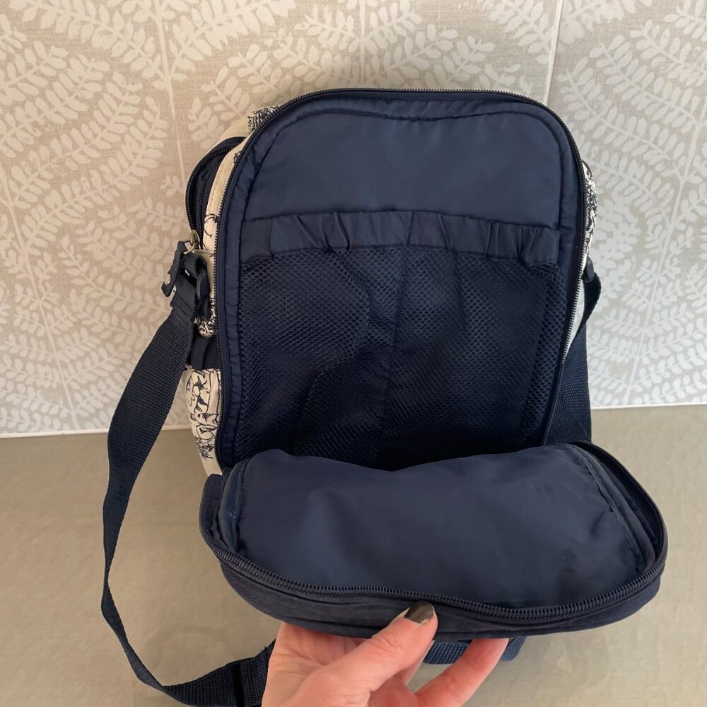 Disney Blue and White Crossbody Bag with Urban Design - Picture 8 of 16